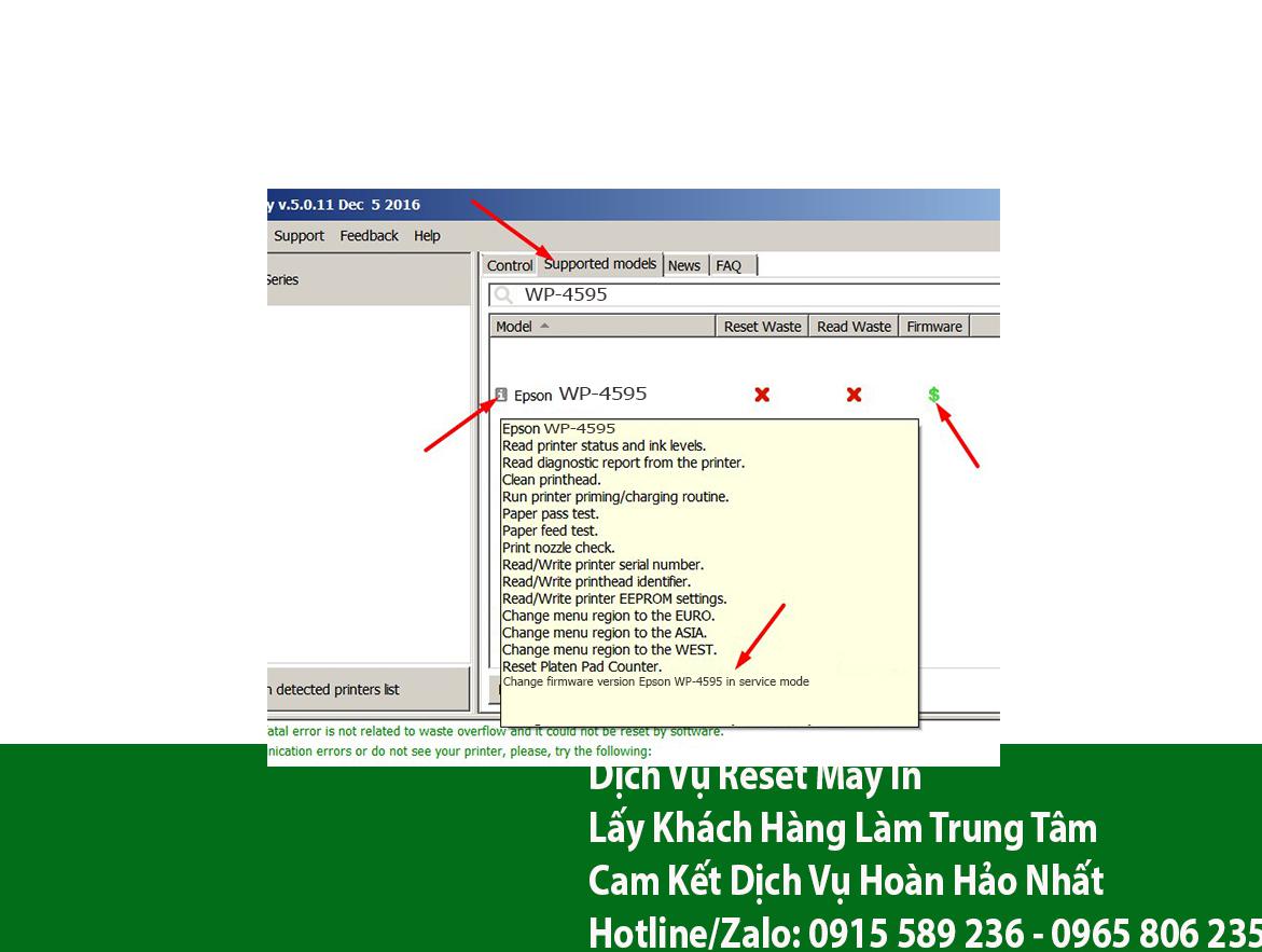 Key Firmware May In Epson WP-4595 Step 1